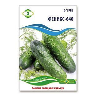 Насіння огірків Фенікс 640 3 гр 1579083291 фото