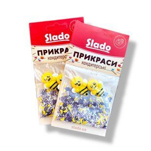 Пасхальное украшение / кондитерский набор "Сирень и пчелы" 5333201 фото