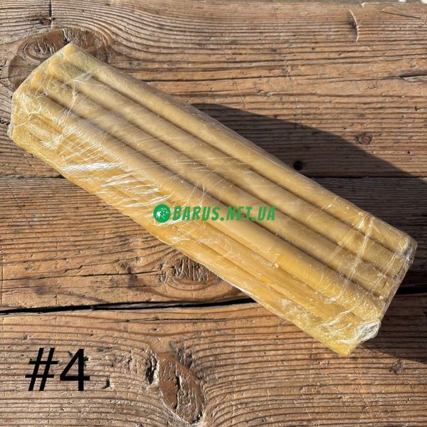 Свічка церковна  10% віск 18 шт No 4 (30 см) 854765769 фото