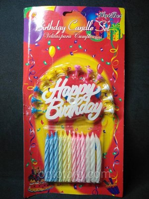 Свічки для торта на день народження+12 сірників 242694168 фото