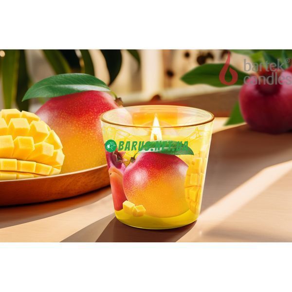 Свічки ароматизовані в склянці BARTEK Mangoes & Fruits 4567890 фото