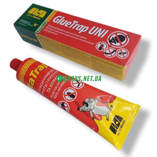 Клей от грызунов и насекомых с приманкой GLUTRAP UNI 135 г Чехия (Ратрап) 1480348836 фото