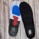 Стельки спортивные силиконовая пятка вырезные черные женские 36-40р Т-19 фото 2
