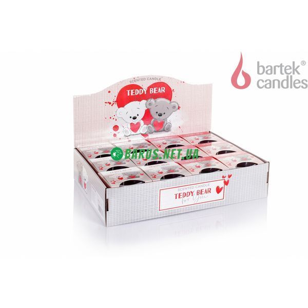 Свечи ароматизированные в стакане BARTEK Teddy Bear 4567890 фото