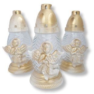 Лампадки свічки фігурні з ангелом 18 годин 863457574 фото