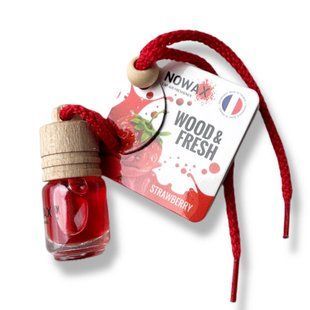 Автомобильный освежитель воздуха Nowax 5 мл	Strawberry AROMA CAR 5 фото