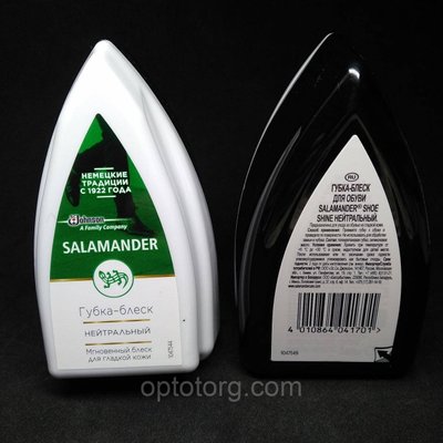 Губка для взуття Саламандра SALAMANDER для гладкої шкіри безбарвна 1494625747 фото
