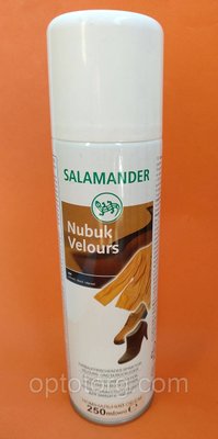 Фарба-відновник SALAMANDER Саламандра для замші, нубуку, велюру 250 мл темно-коричневий 33 фото