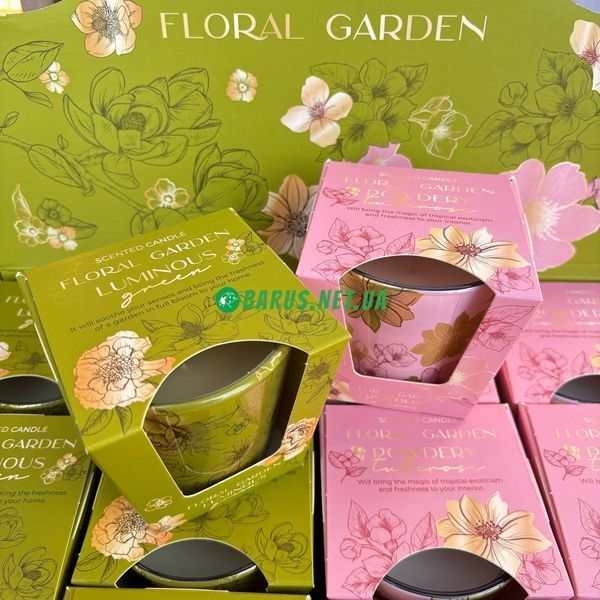 Свечи ароматизированные в стакане BARTEK Floral Garden 4567890 фото