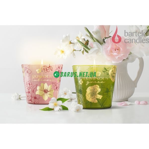 Свечи ароматизированные в стакане BARTEK Floral Garden 4567890 фото