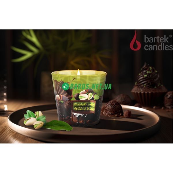Свечи ароматизированные в стакане BARTEK Dubai Chocolate 4567890 фото
