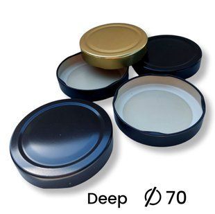 Кришка твіст-офф d70 Deep (Діп/висока)  75580 фото