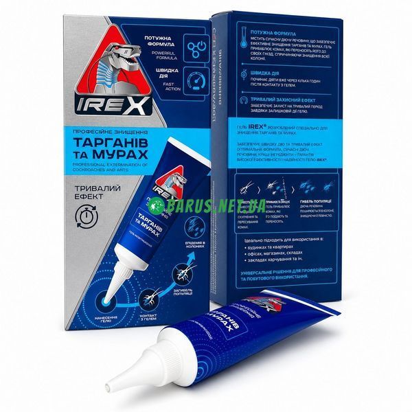 Гель IREX от тараканов и муравьев 30 г 556366 фото