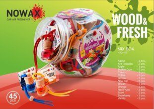 Автомобильный освежитель воздуха Nowax 5 мл Микс AROMA CAR 5 фото