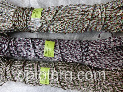 Мотузка шнур плетенка з наповнювачем якість 100 м*4 мм 242694292 фото