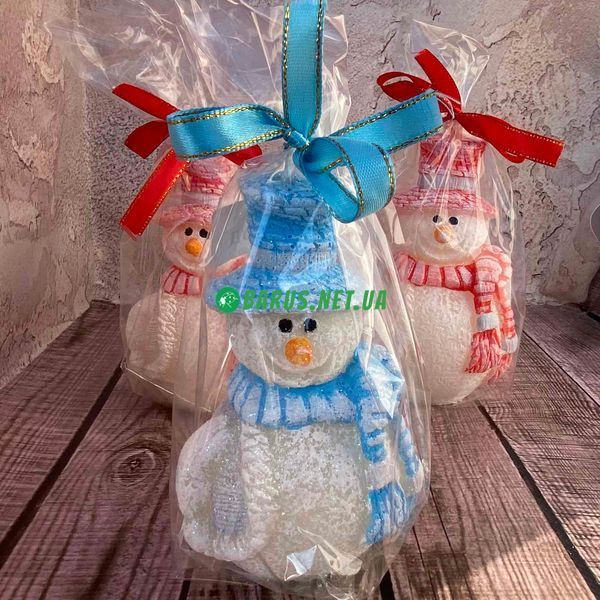 Свеча светодиодная декоративная Снеговик 421694914 фото
