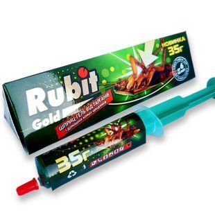 Рубит Голд Rubit Gold шприц- гель от тараканов и муравьев 35г 1649555247 фото