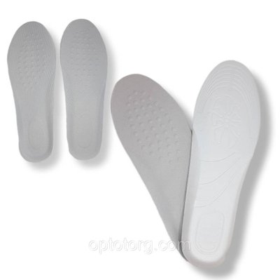 Устілки для взуття демісезонні вирізні мультиразмер 36-46 сірі 1270040246 фото