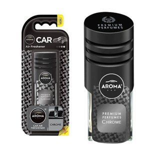 Автомобільний освіжувач повітря Aroma Prestige Vent Chrome Aroma Prestige Vent  фото
