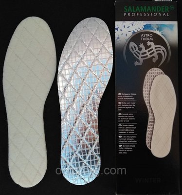 Устілки для взуття зимові фольговані SALAMANDER PROFESSIONAL Astro Therm розмір 36/37 1573826902 фото