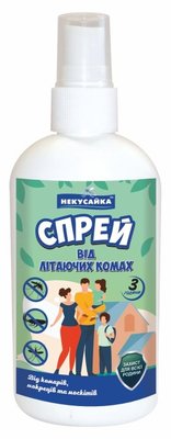 Некусайка для всієї родини від комарів, москітів 3 год 100 мл 1810104371 фото