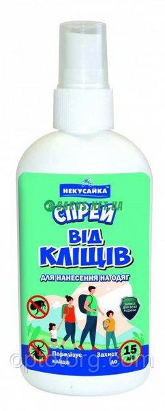 Некусайка спрей від кліщів 100 мл 15 діб 1810323465 фото