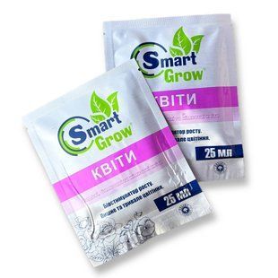 Жидкое удобрение ЦВЕТЫ биостимулятор роста 25 мл SMARTGROW&nbsp;Смарт Гроу 1351373016 фото