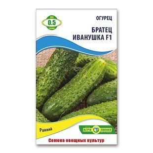 Насіння огірків Братик Іванушка F1 0.5 гр 940676609 фото