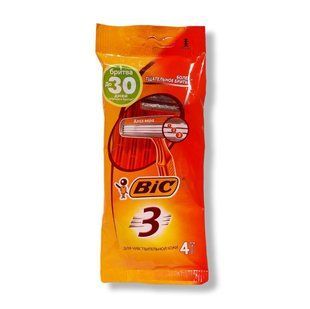 Станки для бритья Бик (Bic)-3 4 шт 54456 фото