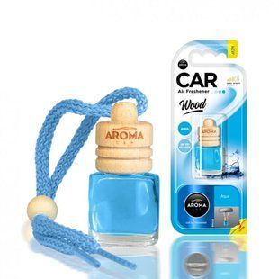 Автомобильный освежитель воздуха 6 мл AROMA CAR Wood Aqua AROMA CAR  6 фото