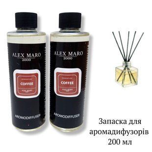 Наповнювач запаска для аромадифузора Alex Maro 200 мл Coffee 179567 фото