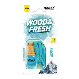 Автомобільний освіжувач повітря Nowax 5 мл Alpine  1858976 фото