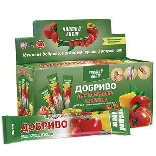 Удобрение для помидор и перца Чистый Лист 100 грамм 1191076552 фото