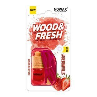 Автомобільний освіжувач повітря Nowax 5 мл Strawberry 1858977 фото