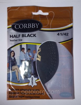 Напівстілки HALF BLACK з високоякісної натуральної шкіри 41-42 розмір черный фото