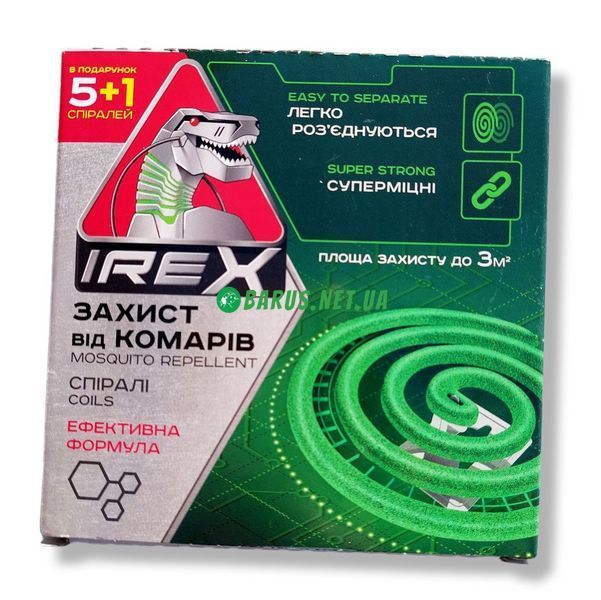 Спирали от комаров IREX 5+1 шт 18537391 фото