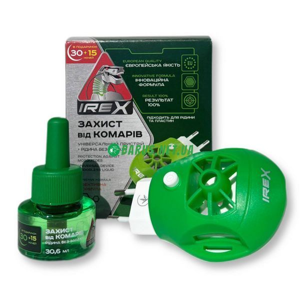 Набор фумигатор + жидкость от комаров 30+15 ночей IREX оригинал 75426565 фото