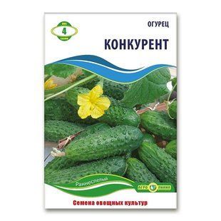 Насіння огірків Конкурент 4 гр 940686081 фото