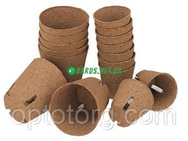 Торфяные горшки стаканчики для рассады 80*80 мм 499029536 фото