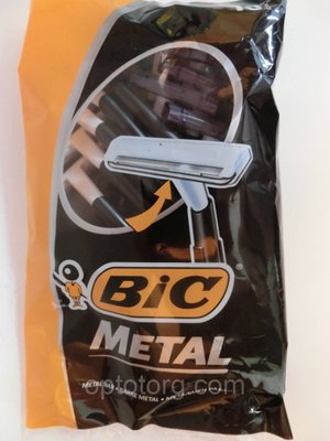 Станки для гоління Bic (Bic) Метал оригінал одноразові 10 штук 544422158 фото