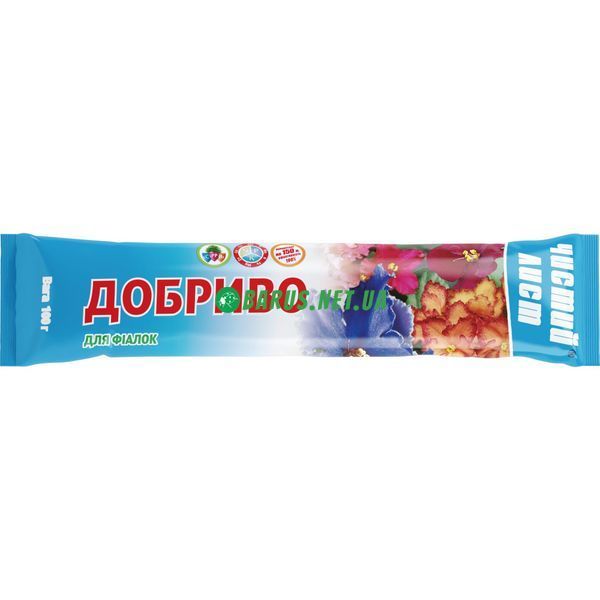 Удобрение для фиалок Чистый Лист 100 грамм 1191125527 фото