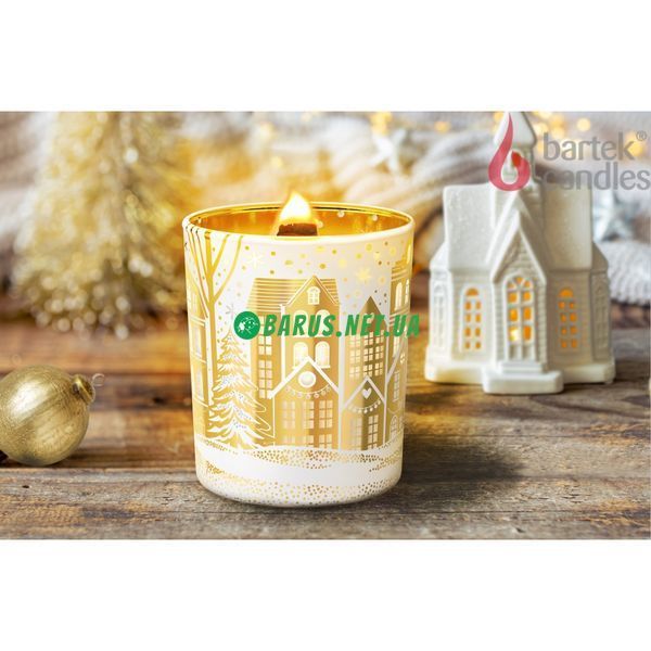 Свечи ароматизовані в склянці Bartek Winter Town  200г 756785 фото