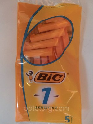Станки для гоління Bic (Bic) Сенситів оригінал одноразові 5 штук 544422548 фото