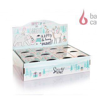 Свічки ароматизовані в склянці BARTEK Merry and Bright 1544860913 фото