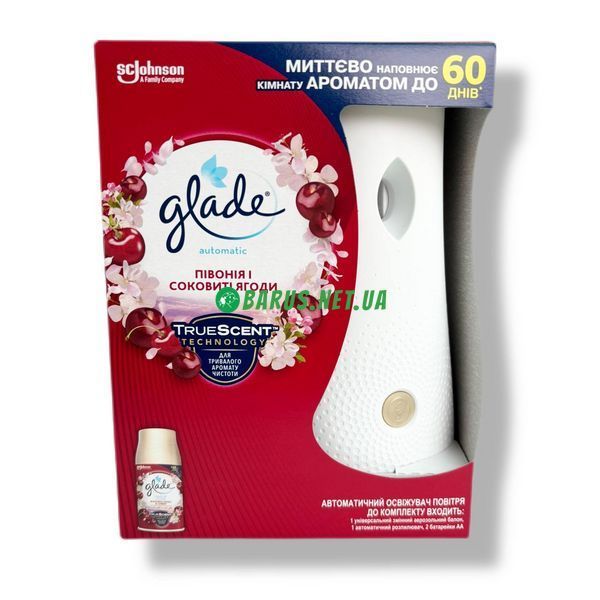 Освежитель воздуха автомат Glade пион и сочные ягоды 4502 фото