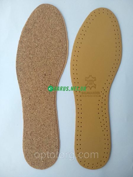 Кожанные стельки с пробковой основой для обуви SALAMANDER PROFESSIONAL FEELING 38/39 р 1489200037 фото