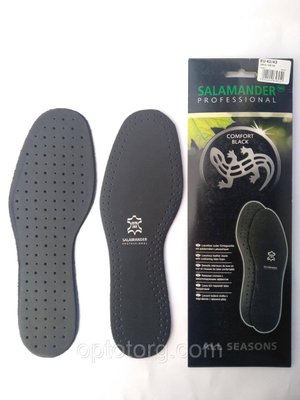 Шкіряні устілки з ароматизувальним ефектом для взуття SALAMANDER PROFESSIONAL COMFORT BLACK 1489203587 фото